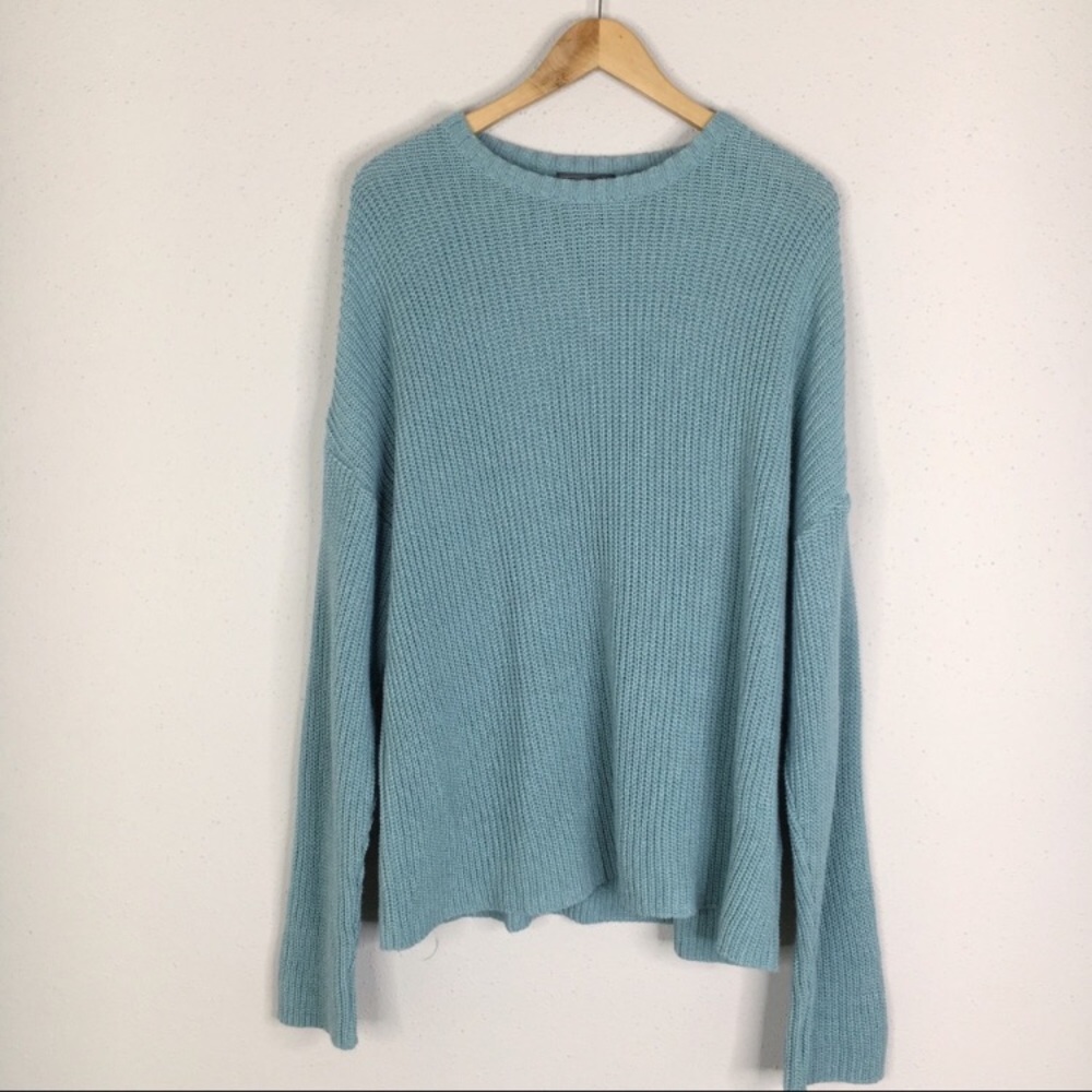 ASOS Blue Knit Pullover Sweater